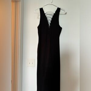 Bardot Black Dress